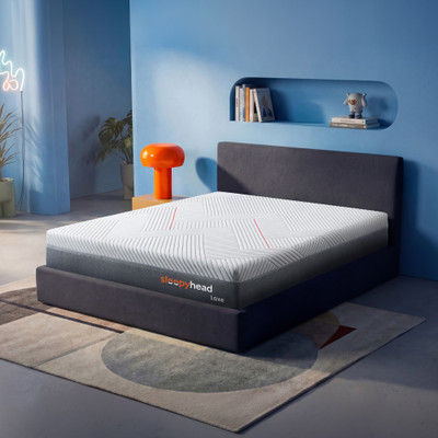 Sleepyhead Laxe Designed by Duroflex - Body IQ Orthopedic Memory Foam 6 inch Single Latex Foam Mattress(Vacuum Packed L x W: 78 inch x 36 inch)
