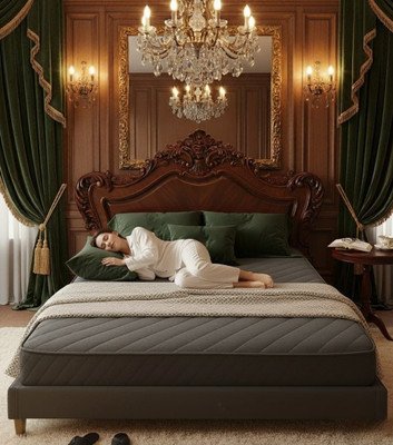 Aeronix Orthopedic Memory Foam Mattress 4 inch Single High Resilience (HR) Foam Mattress(L x W: 75 inch x 30 inch)