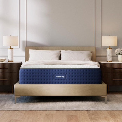 Wakeup India Virasat Dual Comfort With Body Zone Technology Mattress in a Box | Medium Firm | 4 inch Double High Resilience (HR) Foam Mattress(Vacuum Packed L x W: 72 inch x 48 inch)