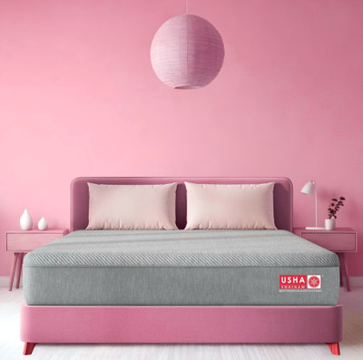 Usha Shriram Aero™ Ortho Memory Spine Alignment with 12 Years Warranty 5 inch Single Memory Foam Mattress(L x W: 72 inch x 30 inch)