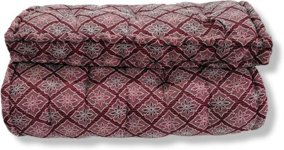 IMSmartMart Gadda Medium Firm Soft Cotton Quilt Mattress 5 inch Single Cotton Mattress(L x W: 72 inch x 36 inch)