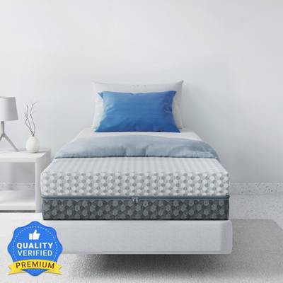 Sleepwell Dual PRO Profiled Reversible, Gentle and Firm, Triple Layered Anti Sag 5 inch Queen PU Foam Mattress