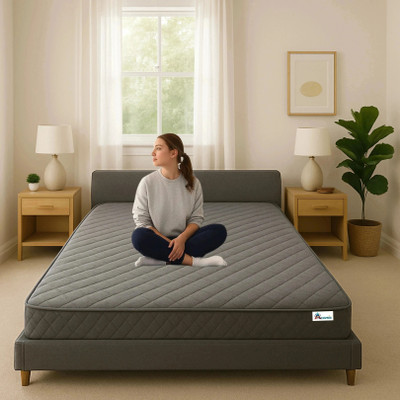 Aeronix Orthopedic Memory Foam Mattress 5 inch King High Resilience (HR) Foam Mattress(L x W: 72 inch x 66 inch)