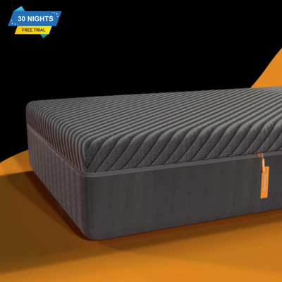 Emma Germany Black Orthopaedic Roll Pack 6 inch Single High Resilience (HR) Foam Mattress(L x W: 72 inch x 30 inch)