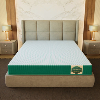 SleepyHug AirCell Series Dual Ortho Reversible Orthopedic 2-layer Honeycomb Grid Foam 6 inch Queen High Resilience (HR) Foam Mattress(L x W: 78 inch x 60 inch)