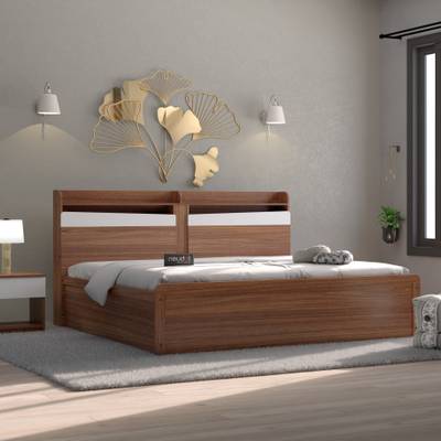 NEUDOT CALTON QUEEN Engineered Wood Queen Hydraulic, Box Bed