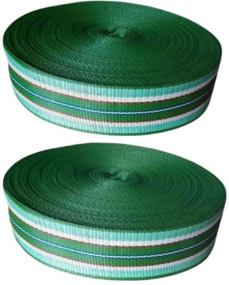 Basrah niwar Nylon Single Sized Bedding Set(Green)