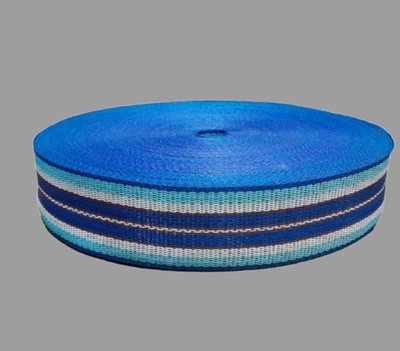 Basrah Nylon Single Sized Bedding Set(Blue, 1 niwar roll)