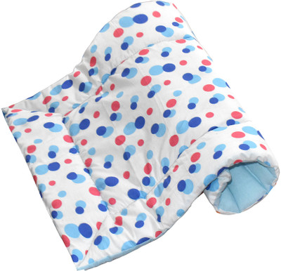 VParents Cotton Single Sized Bedding Set(Blue, 1)