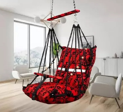 KD CREATION Cotton Baby Bed Sized Bedding Set(Red, 1)