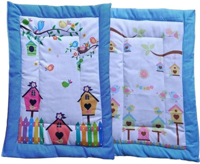 Ronqiza Cotton Baby Bed Sized Bedding Set(Multicolor, 2 set Godari)
