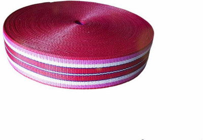Basrah niwar Nylon Single Sized Bedding Set(Pink, 1 niwar roll)