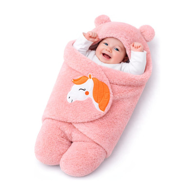 BRANDONN Cotton Baby Bed Sized Bedding Set(Unicorn Peach, 1 Baby Bedding)