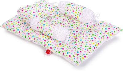 VParents Cotton Baby Bed Sized Bedding Set(Pink)