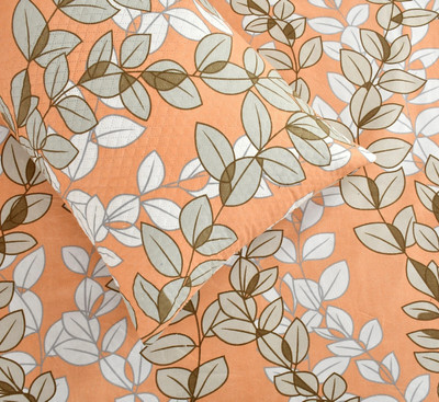 NCS Cotton Double Flat 300 TC Floral Bedsheet(Pack of 1, 1 Bedsheet + 2 Quilted PillowCover + 2 Quilted CushionCovers with Filler)