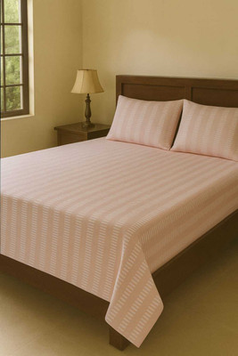 Ratnakapasam Cotton King Flat 240 TC Solid Bedsheet(Pack of 1, Pure Cotton Double Bed Sheet 108x108 with 2 Pillow Covers |Breathable Fabric))