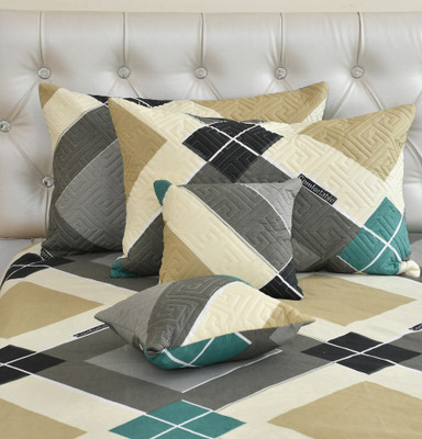 CLOVIS KRAFTS Cotton King Flat 300 TC Printed Bedsheet(Pack of 1, COMFORT)