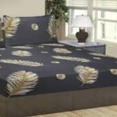THE GRACE 195 TC Polyester Single, Single Checkered Flat Bedsheet(Pack of 1, AMB-70)