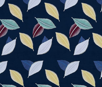 LX LOYREX 240 TC Cotton Double Floral Fitted (Elastic) Bedsheet(Pack of 1, All New Dark Blue Designer Bedsheet with matching pillow cover)