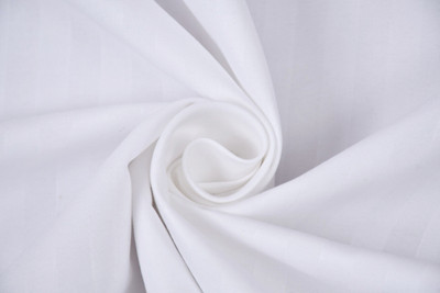 rivek Satin Double Flat 240 TC Self Design Bedsheet(Pack of 1, Brown)