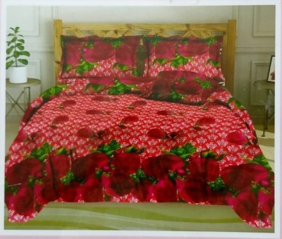 SAPENT 200 TC Cotton Double Printed Flat Bedsheet(Pack of 1, Multicolor4)