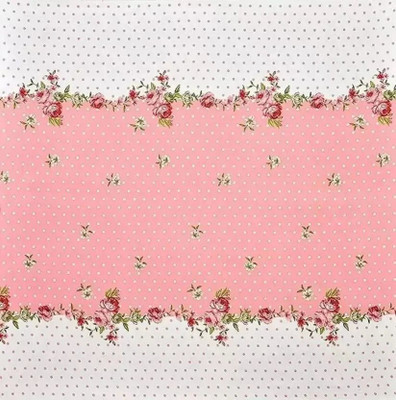 ikaan décor Microfiber Queen Fitted (Elastic) 240 TC Printed Bedsheet(Pack of 1, Pink)
