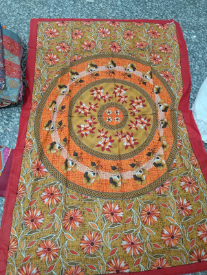 JAIMAABHAWANI Cotton Single Flat 180 TC Cartoon Bedsheet(Pack of 1, Multicolor)