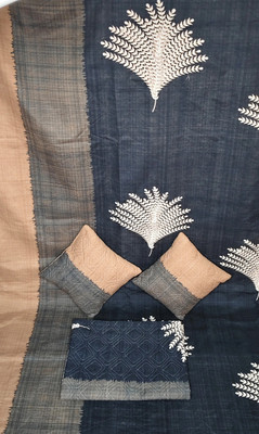 HOMYBEES Cotton Double Flat 220 TC Abstract Bedsheet(Pack of 1, Black, White, Brown)