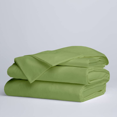 Bhumi Impex Microfiber Single Flat 180 TC Solid Bedsheet(Pack of 1, Sage)