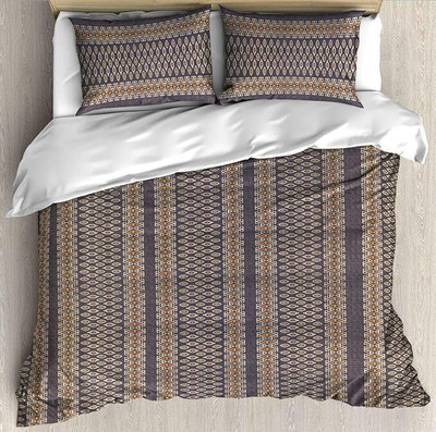 LavishFabrics Cotton Blend Double Flat 450 TC Solid Bedsheet(Pack of 1, Brown)