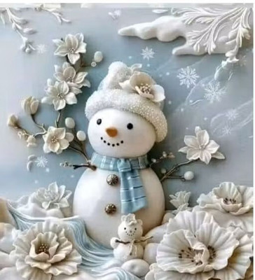 CSC Cotton Queen Flat 300 TC Animal Bedsheet(Pack of 1, Blue)