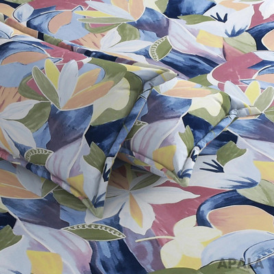 Apala 280 TC Microfiber King Printed Flat Bedsheet(Pack of 1, Multicolor)