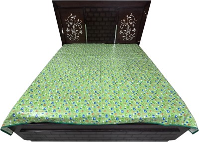 ECOSOFT 150 TC Polyester King, Queen, Double Printed Flat Bedsheet(Pack of 1, GREEN JUNGLE BOOK)