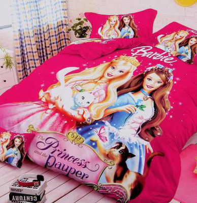 MERRIMO Polycotton Double Flat 150 TC Cartoon Bedsheet(Pack of 1, Multicolor)