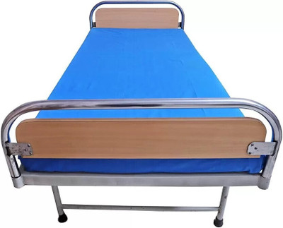 SEEMESH 110 TC Cotton Single Solid Flat Bedsheet(Pack of 1, Blue)
