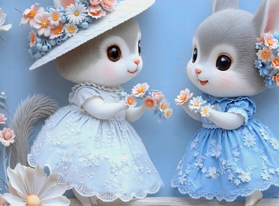 Dream tela Microfiber King Flat 400 TC Cartoon Bedsheet(Pack of 1, Peach)