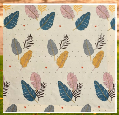 ROOMSTYLE Cotton Single Fitted (Elastic) 230 TC Floral Bedsheet(Pack of 1, Pink)