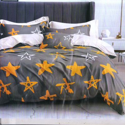 AGIDECOR Cotton Double Flat 180 TC Geometric Bedsheet(Pack of 1, Multicolor)