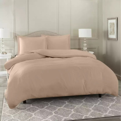 Hardeep Microfiber Single Flat 300 TC Solid Bedsheet(Pack of 1, Iory)
