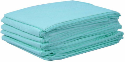 Kudize 0 TC Microfiber Single Solid Flat Bedsheet(Pack of 1, Blue)