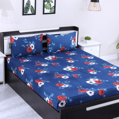 Flipkart SmartBuy 140 TC Microfiber Double Floral Flat Bedsheet  (Pack Of 1, Multicolor) For Rs. 208 @ 58 %