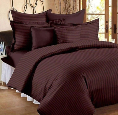 rivek Cotton Blend Double Flat 240 TC Printed Bedsheet(Pack of 1, Multicolor)
