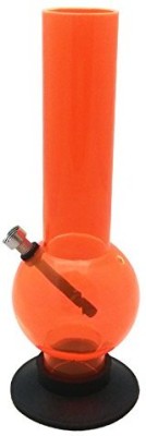 TANISHKA EXPORT 12 Inch Orange Acrylic Water Pipe Smoking Beer Bong Funnel(360 mll)