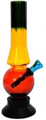 VYXOO 8 Inch Rasta Acrylic Water Pipe Smoking Beer Bong Funnel(150 mll)