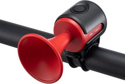 Aronex Electric Bike Horn Loud 120dB Adults Kids Bike Horn Alarm IPX4 Waterproof Bell(Black, Red, Blue)