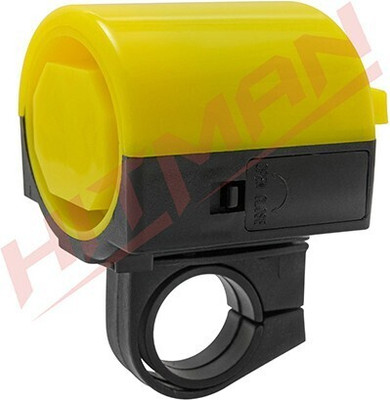 Hitman Bicycle Yellow Color Siren Horn Bell(Yellow)