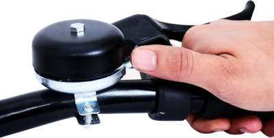Rahidhay High Quality Steel Ultra Loud Bell Bell(Black)