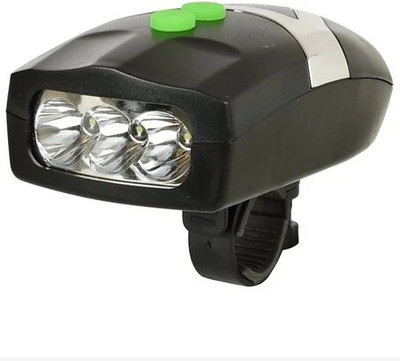 CYCLOWN 3 IN 1 LED GLOW WITH MULTIFLICKERING OPTION HOOTER Bell(Black)