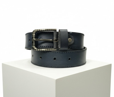 Legacy Men Casual Blue Genuine Leather Belt