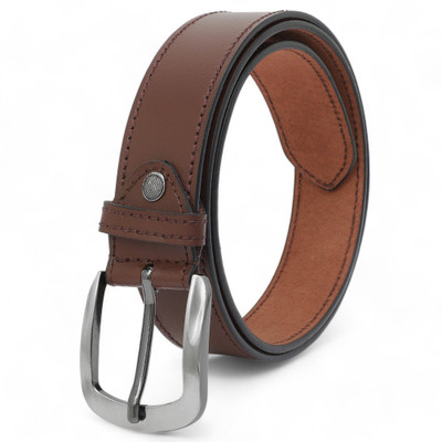 Roadster Men Formal, Casual, Evening, Party Brown Genuine Leather Belt
